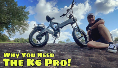 Recensione della bici elettrica Euybike K6 Pro da parte di un blogger