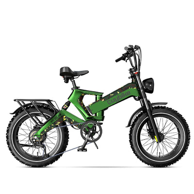 Euybike Camo Green K6 Pro Long Range Electric Bike