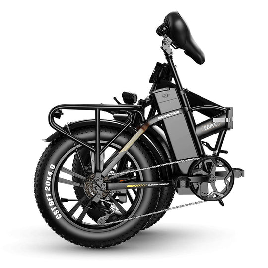 FLOW M1用　ブラック　シート　EBIKE SMLRO M5 Electric Folding Fat Mountain Bike | 48V 1000W